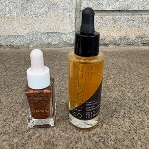 New/Unused St. Tropez & Patrick Ta Bronzing Skincare Duo